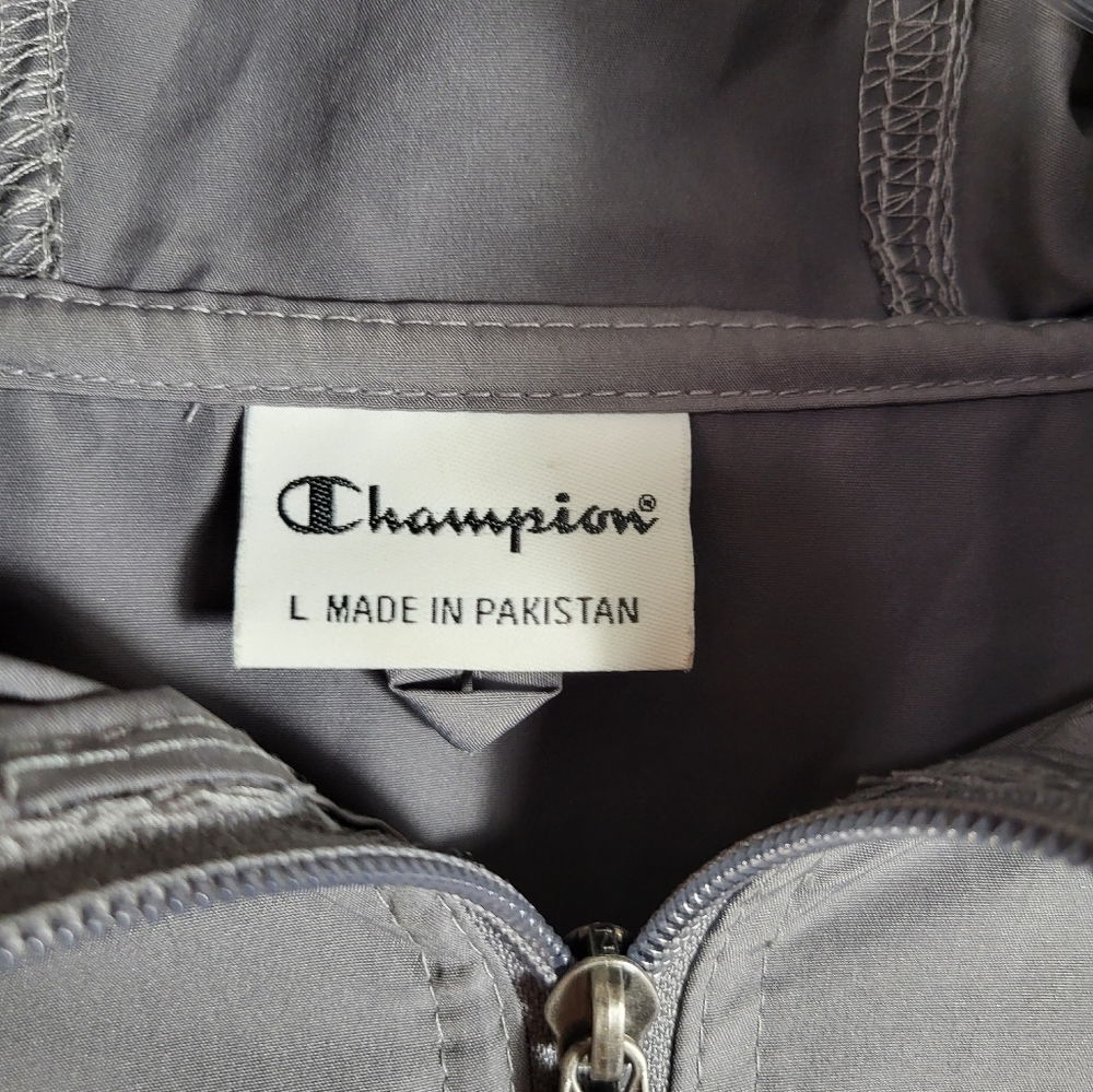 Champion gray Penn State rainjacket women's L #1407 - Picture 3 of 5